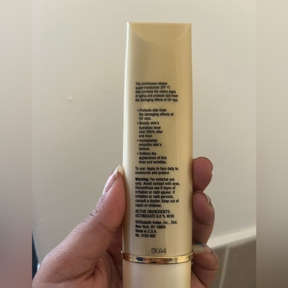 Elizabeth Arden ceramide time complex moisture cream spf 15 and eye cream. - Picture 1 of 2